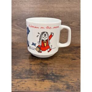 Cathy Guisewite Ceramic Coffee Mug Universal Press Vintage - Woman on the Move